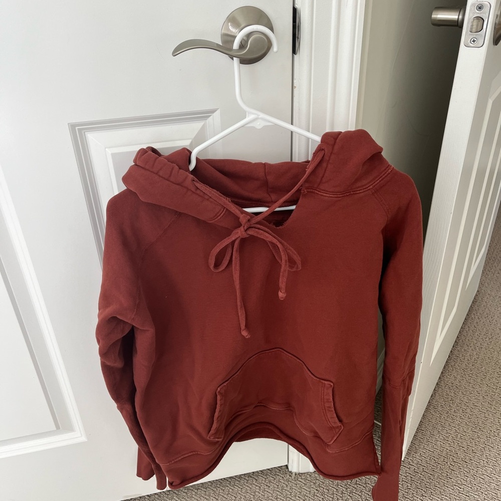 Nili Lotan Janie Hoodie in Henna
